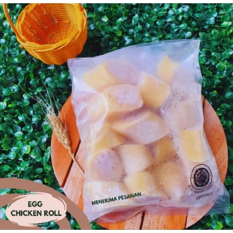 

MOOJOK-Bento Egg Chicken Roll Ala Restoran HokBen Frozen Isi 15 Enak Halal 310gram