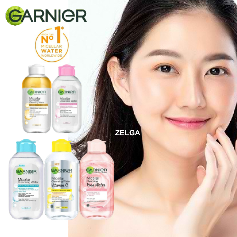 Garnier Micellar Cleansing Water Pink | Blue | Bipase Oil | 400 ml | 125 ml | 50 ml