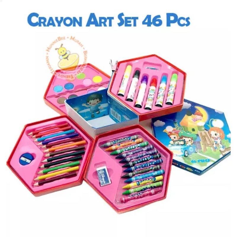 

Crayon Art Set 46 Pcs