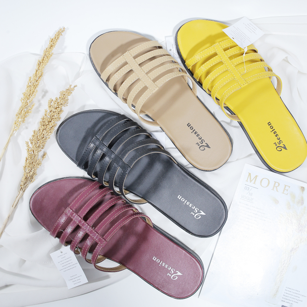 Sandal Teplek Wanita Kekinian Sandal Cewek Terbaru 2ND SESSION