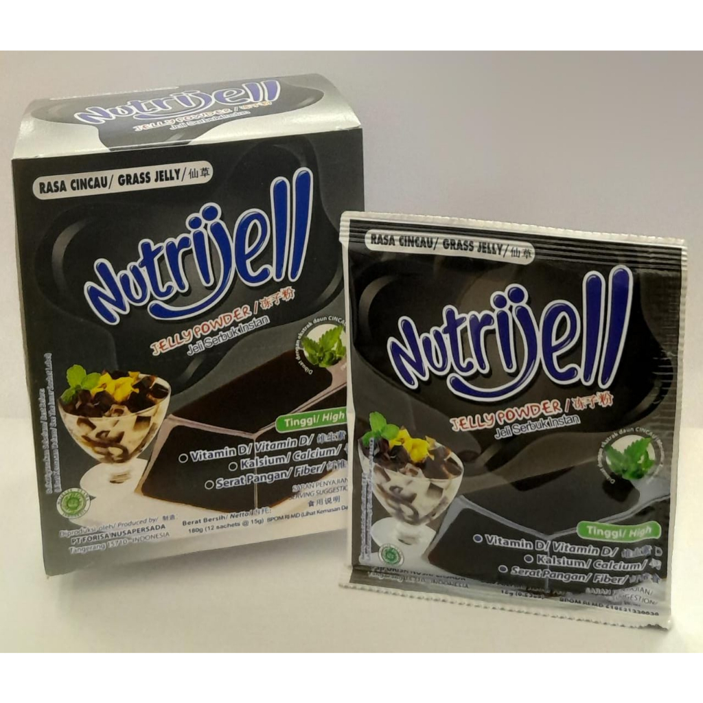 

Nutrijell cincau 15 gr