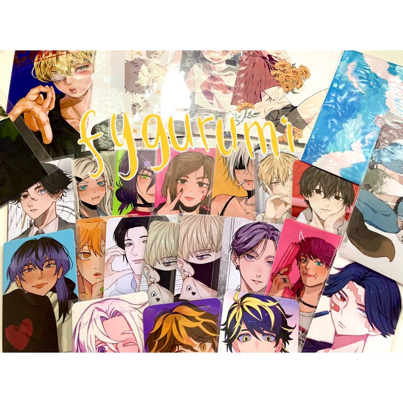 [CLEARANCE SALE] pc photocard anime tokyo revengers chainsaw man jujutsu kaisen by various artist