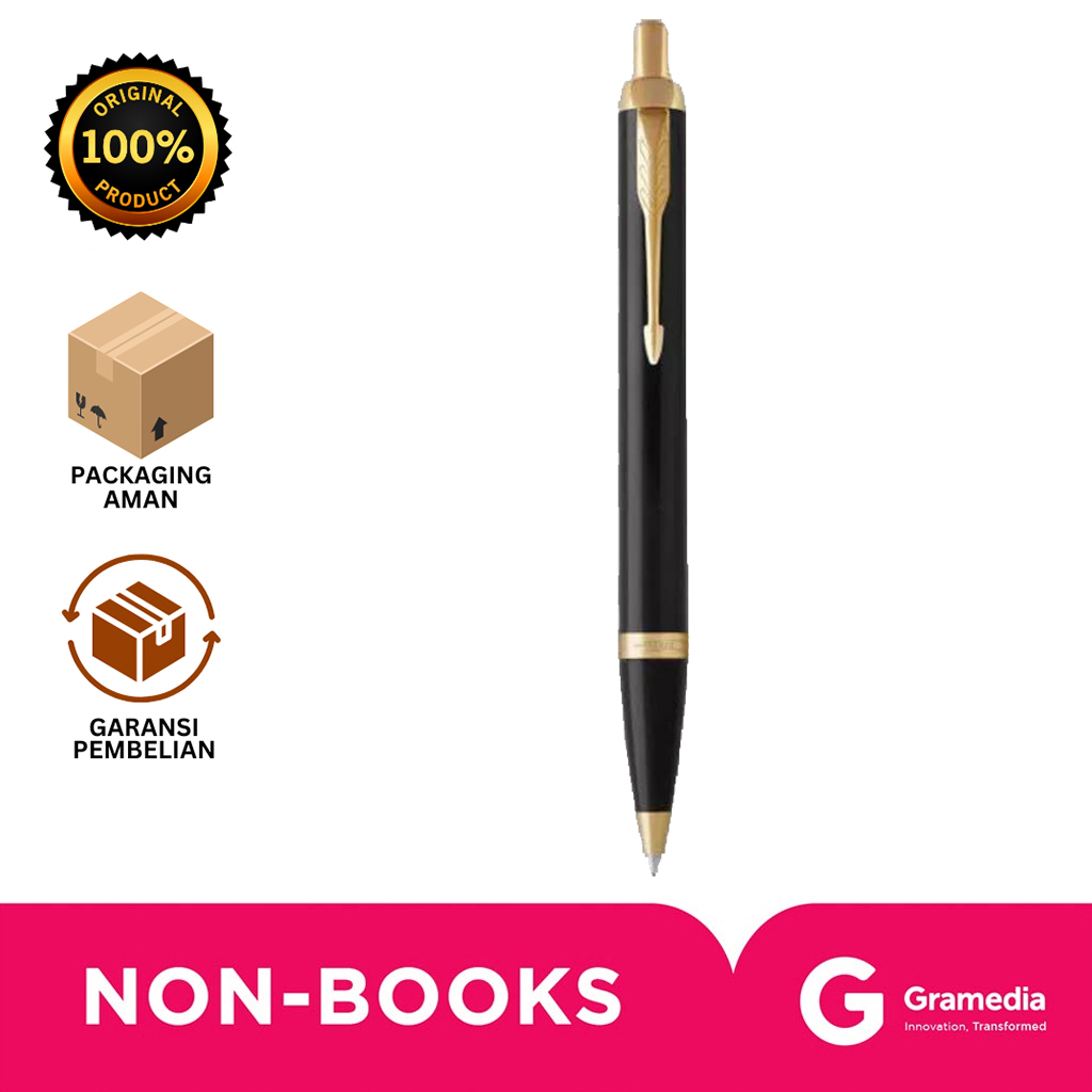 

Gramedia Bali - Parker IM Black GT BP