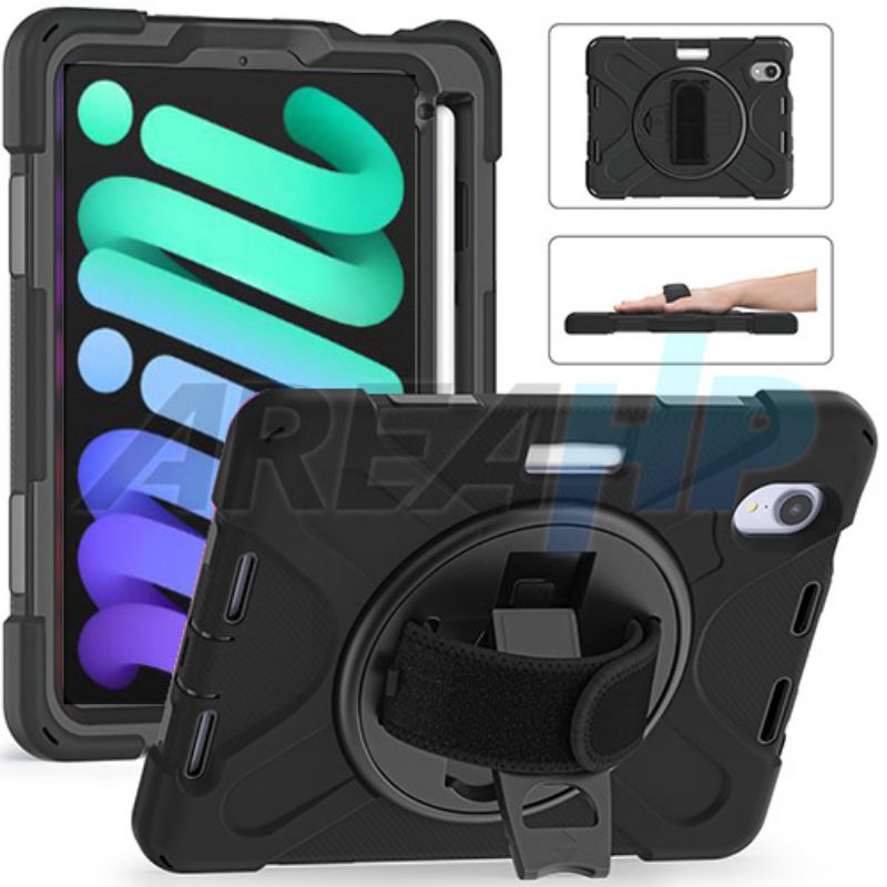 Armor X Kickstand Heavy Duty Hybrid Protective Case Casing Cover iPad Mini 6 8.3