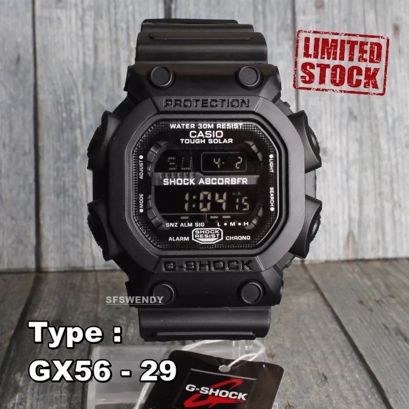 JAM TANGAN PRIA GSHOCK GX 56//GLS 5600 TALI RUBBER