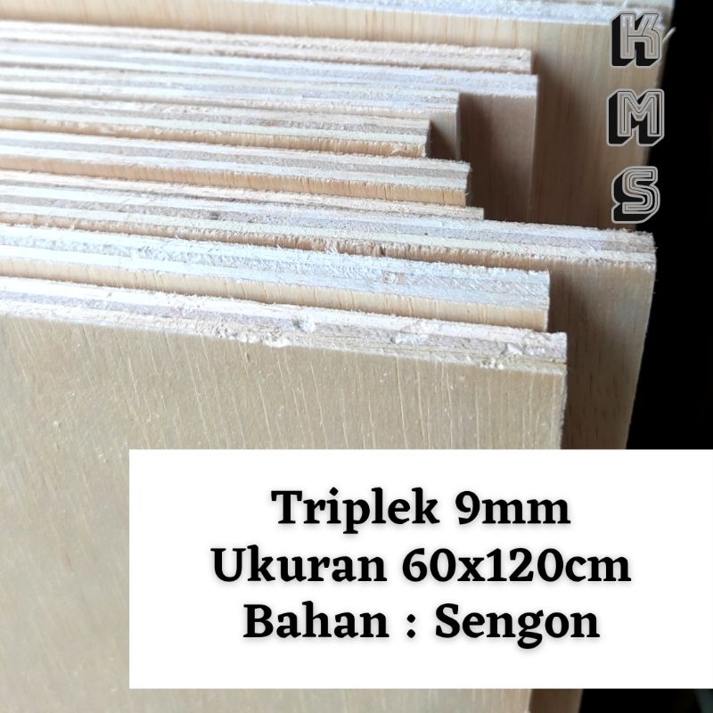 Triplek 60x120cm 9mm