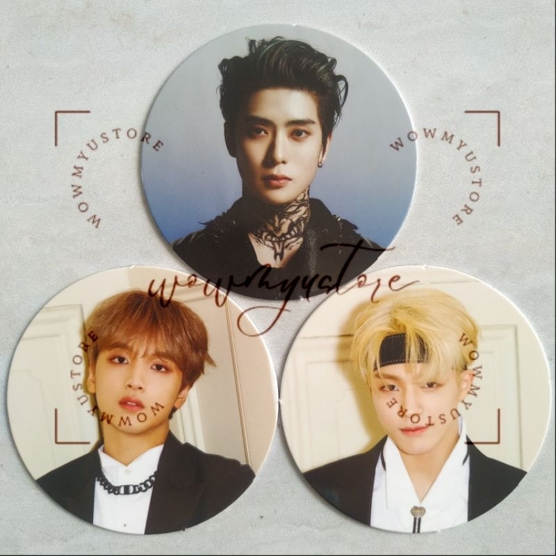 Circle Card (CC) NCT 127 & DREAM Album Jaehyun Punch (2nd Player), Jeno & Haechan We Boom