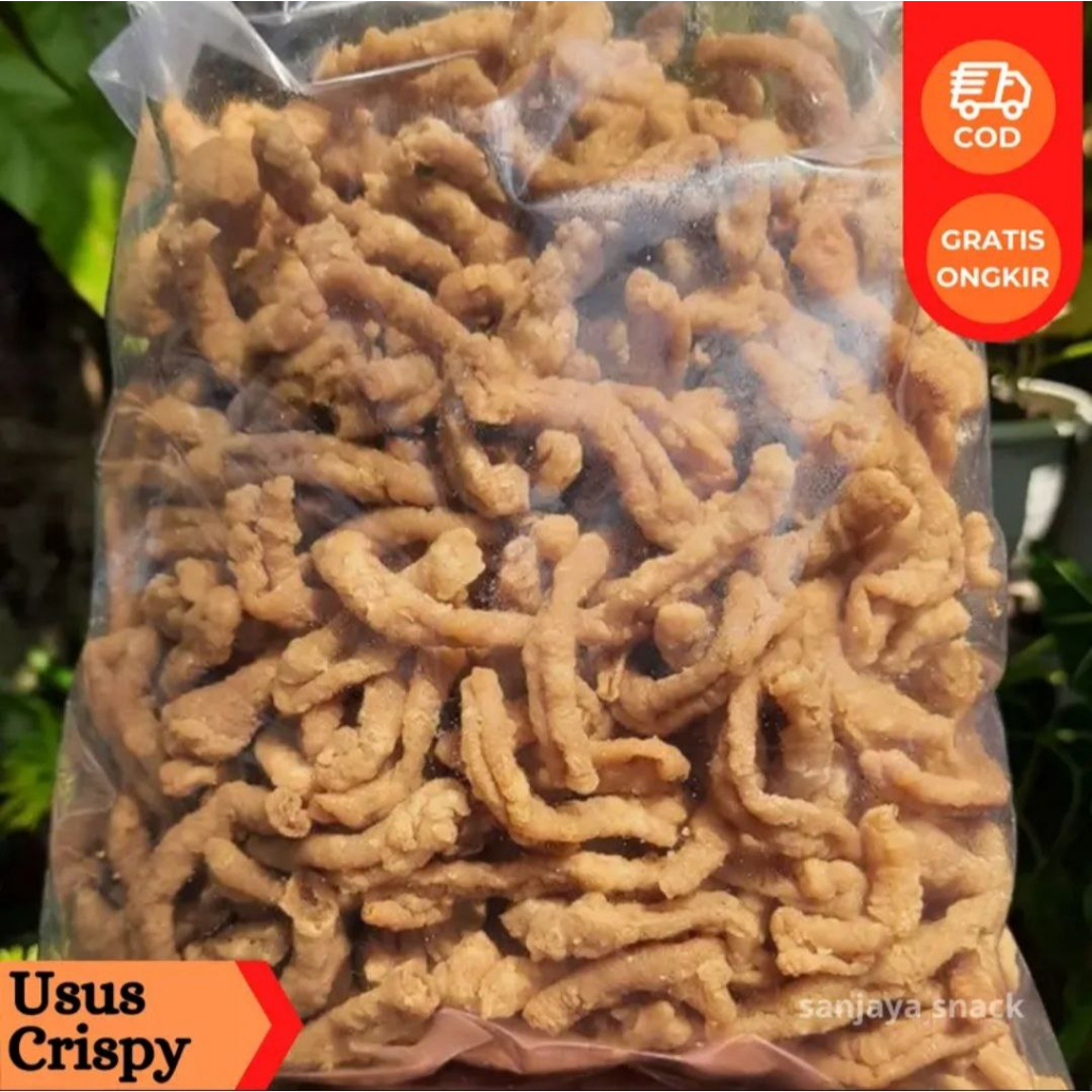 

Usus Ayam Crispy Pedas Daun Jeruk 500gr