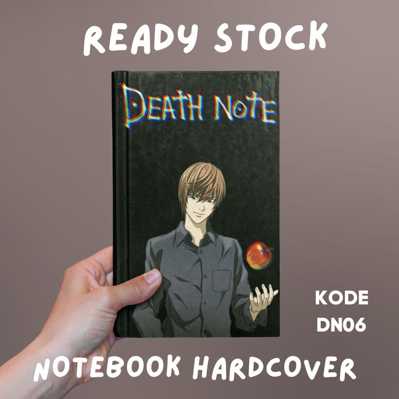 

BUKU NOTEBOOK DEATH NOTE/ BUKU CATATAN DEATH NOTE KODE DN06