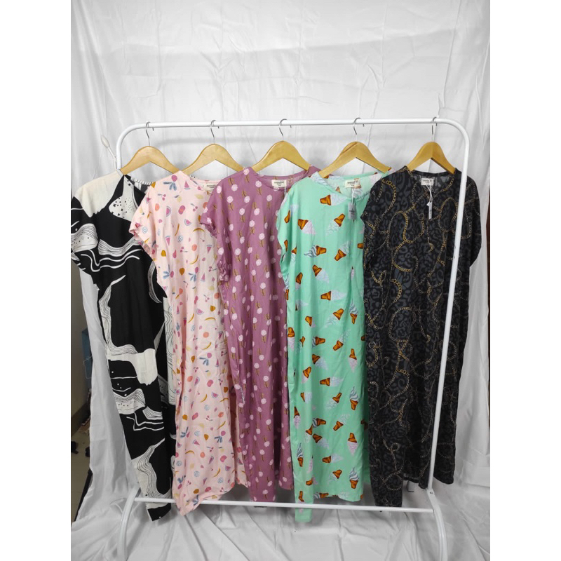 MUMABID Daster Rayon Premium Panjang - Daster Busui - Home Dress Yuki