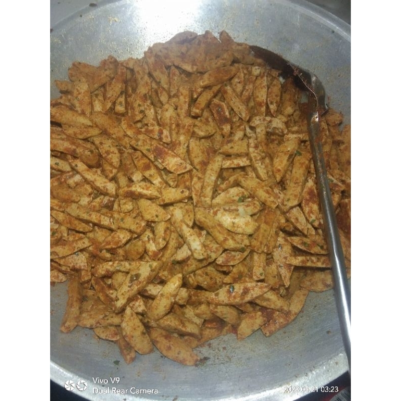 

basreng pedas daun jeruk