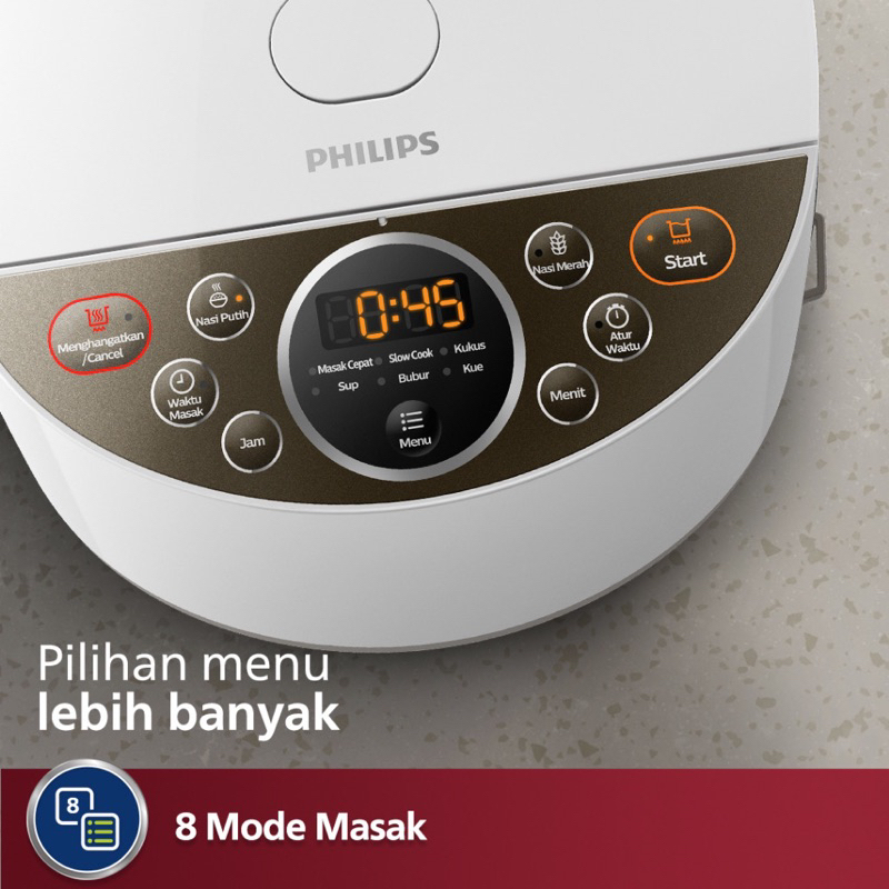 PHILIPS MAGICCOM RICE COOKER HD4515 / HD 4515 (1,8 Liter)