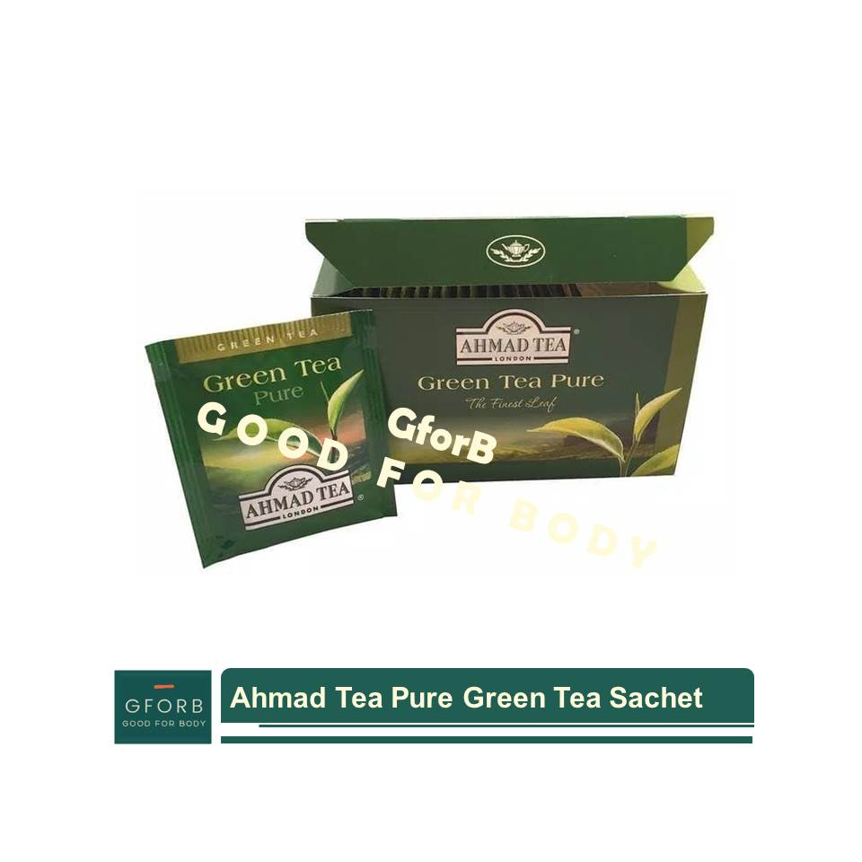 

SACHET Pure Green Tea Ahmad Tea London Teh Hijau Diet Sehat