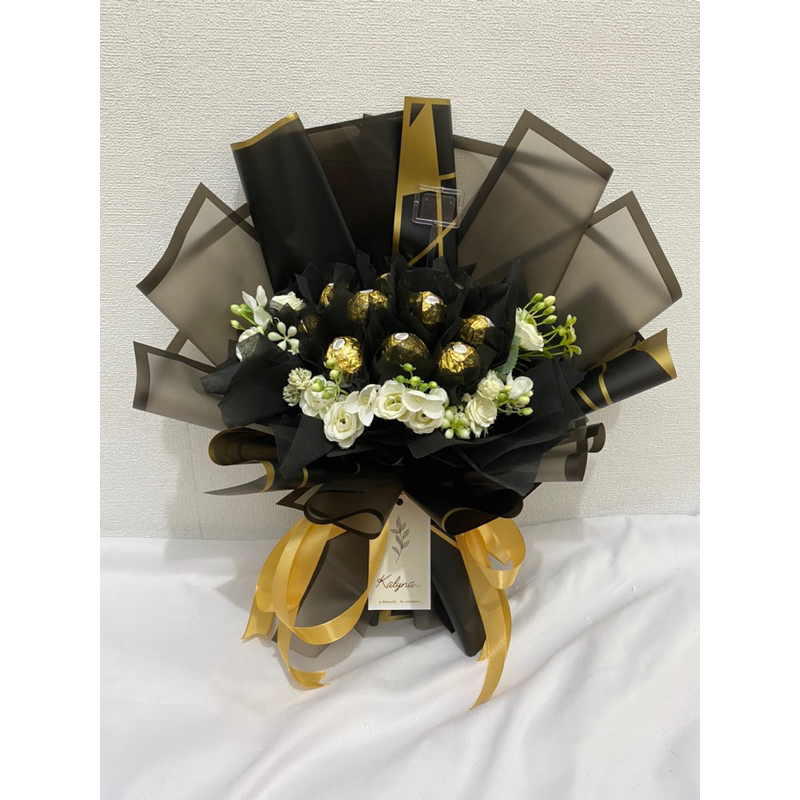 Bouquet Coklat | Bouquet Ferrero | Buket Coklat | Bouquet Wisuda