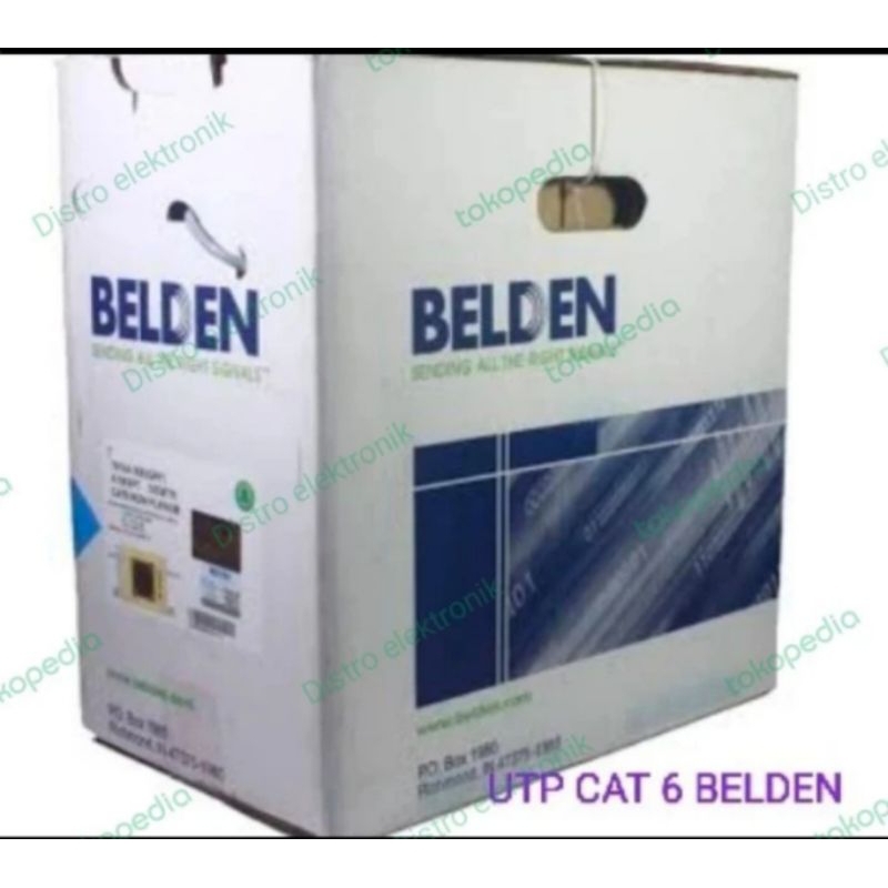 Kabel LAN Belden Cat 6 kabel UTP Cat6 305 meter Original Belden