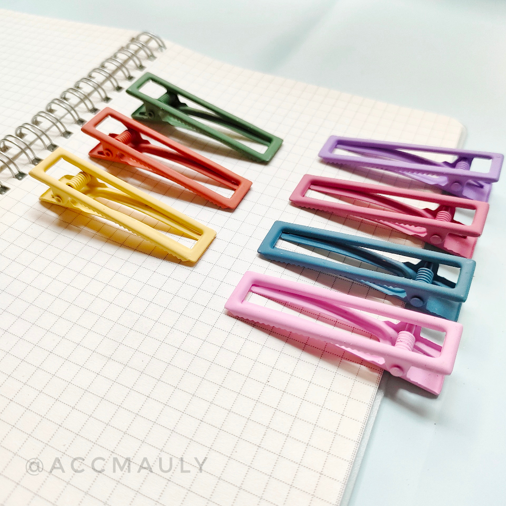 jepit rambut korea pastel - asami hair clip
