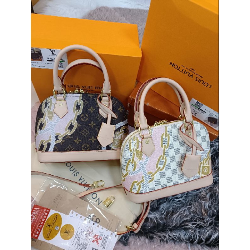 tas fashion LV Alma  handbag dan selempang free box