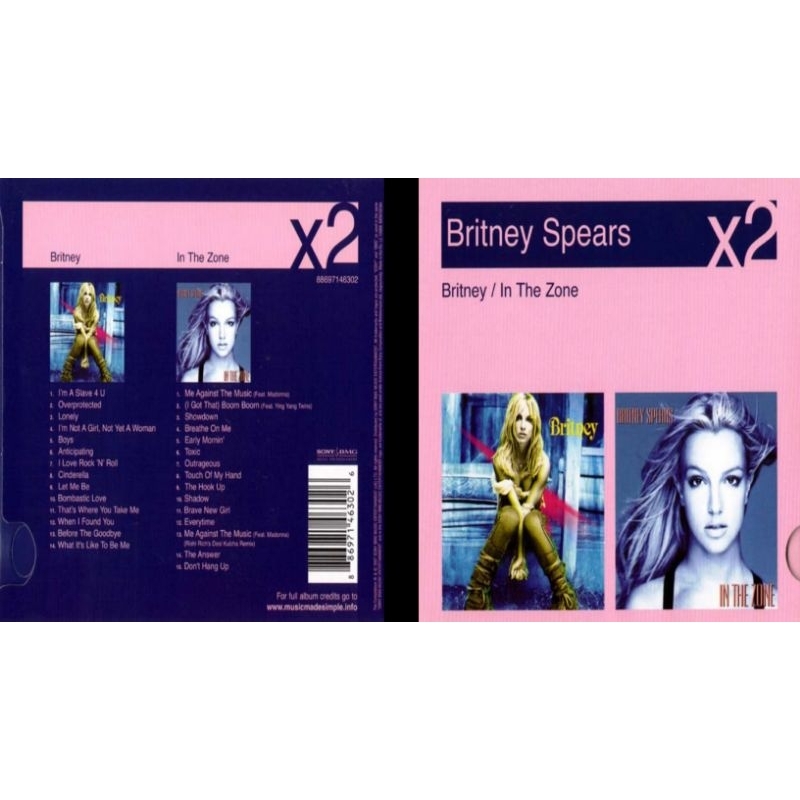 Britney spears cd album 2005