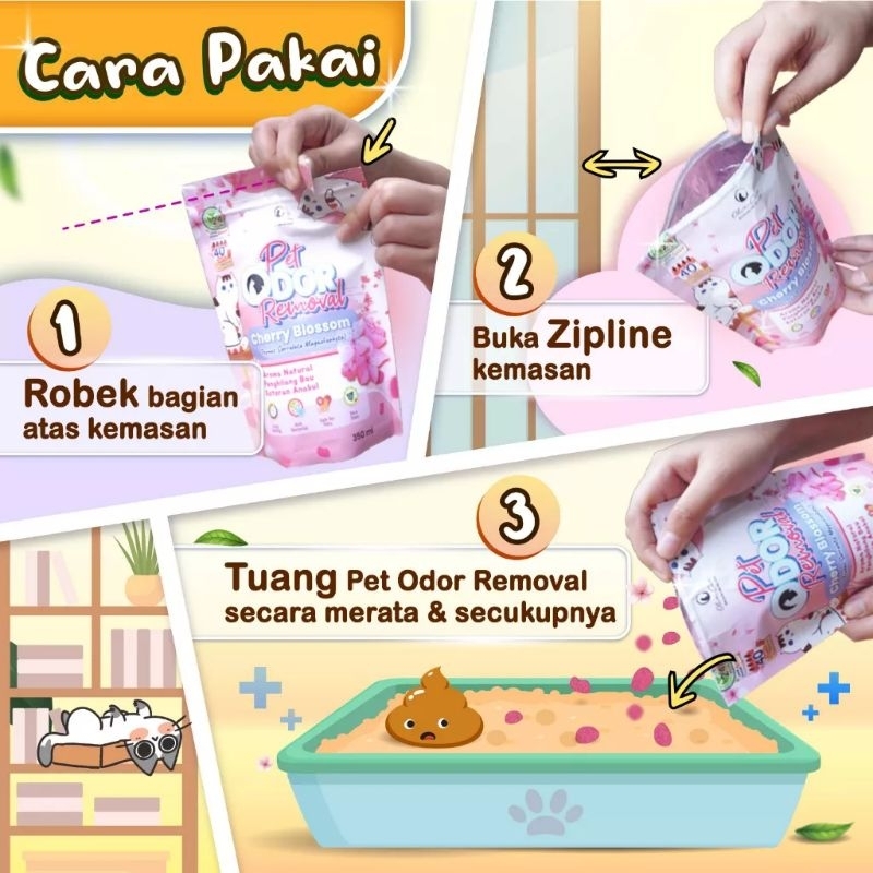 OLIVE CARE PET ODOR REMOVAL PENGHILANG BAU KOTORAN KUCING DAN ANJING