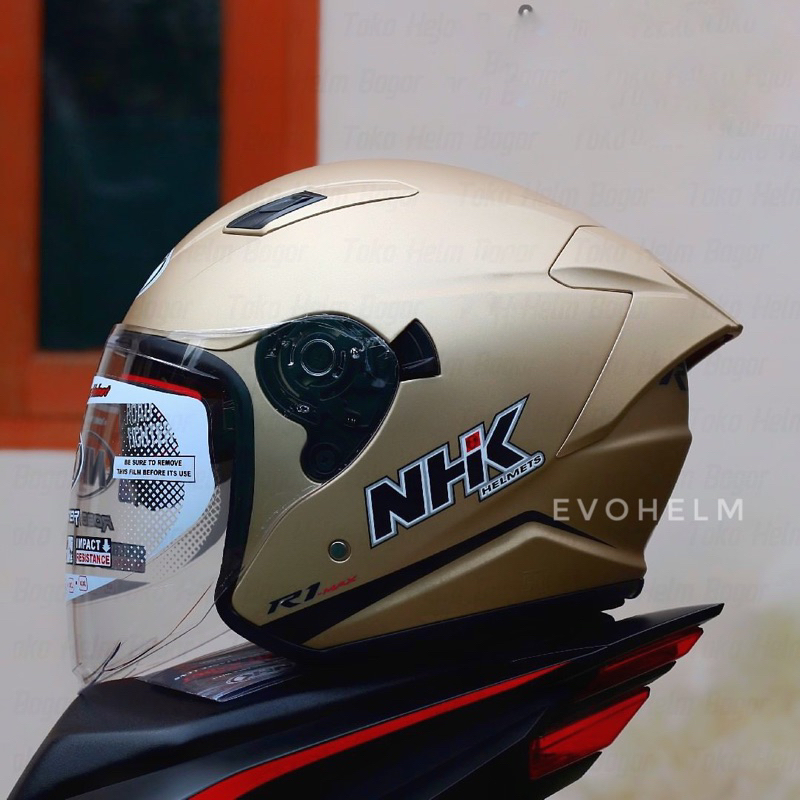 HELM HALF FACE NHK R1 MAX DOT SNI - NHK ORIGINAL