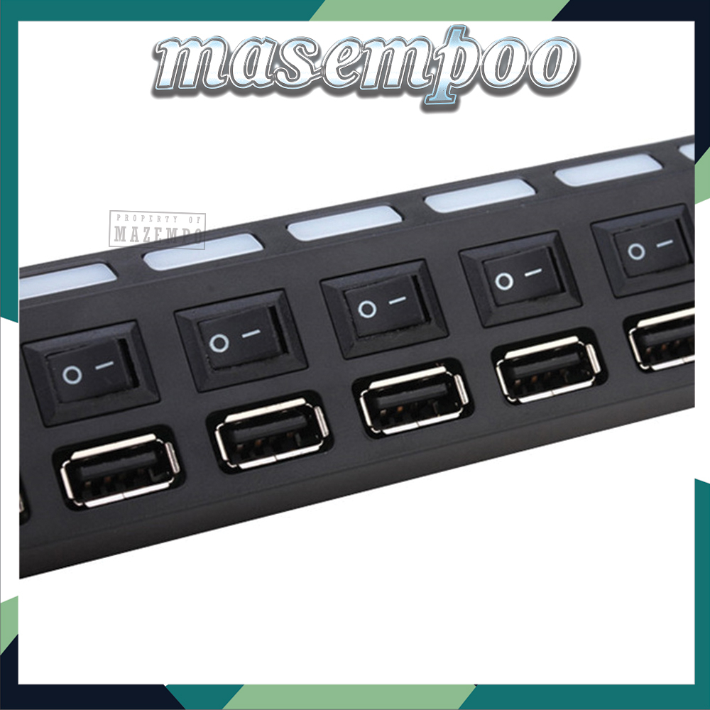 Usb Hub Port 4 / 7 saklar On Off 50 cm 4 High Speed output