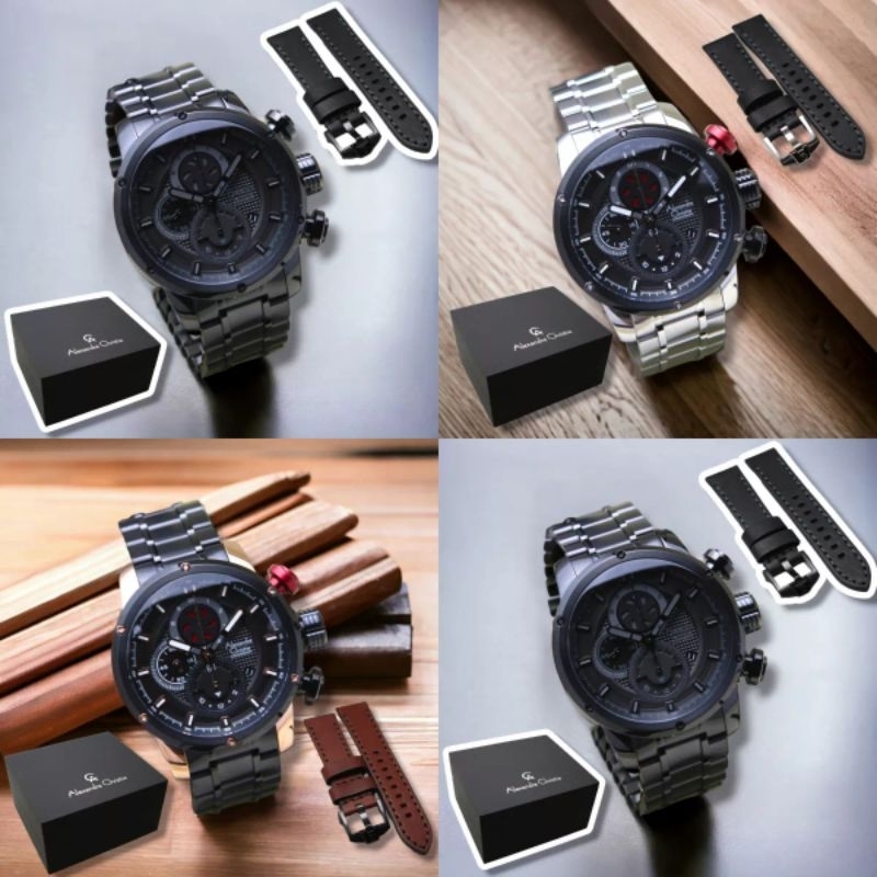 Jam Tangan Pria Alexandre christie AC6239 6239 original