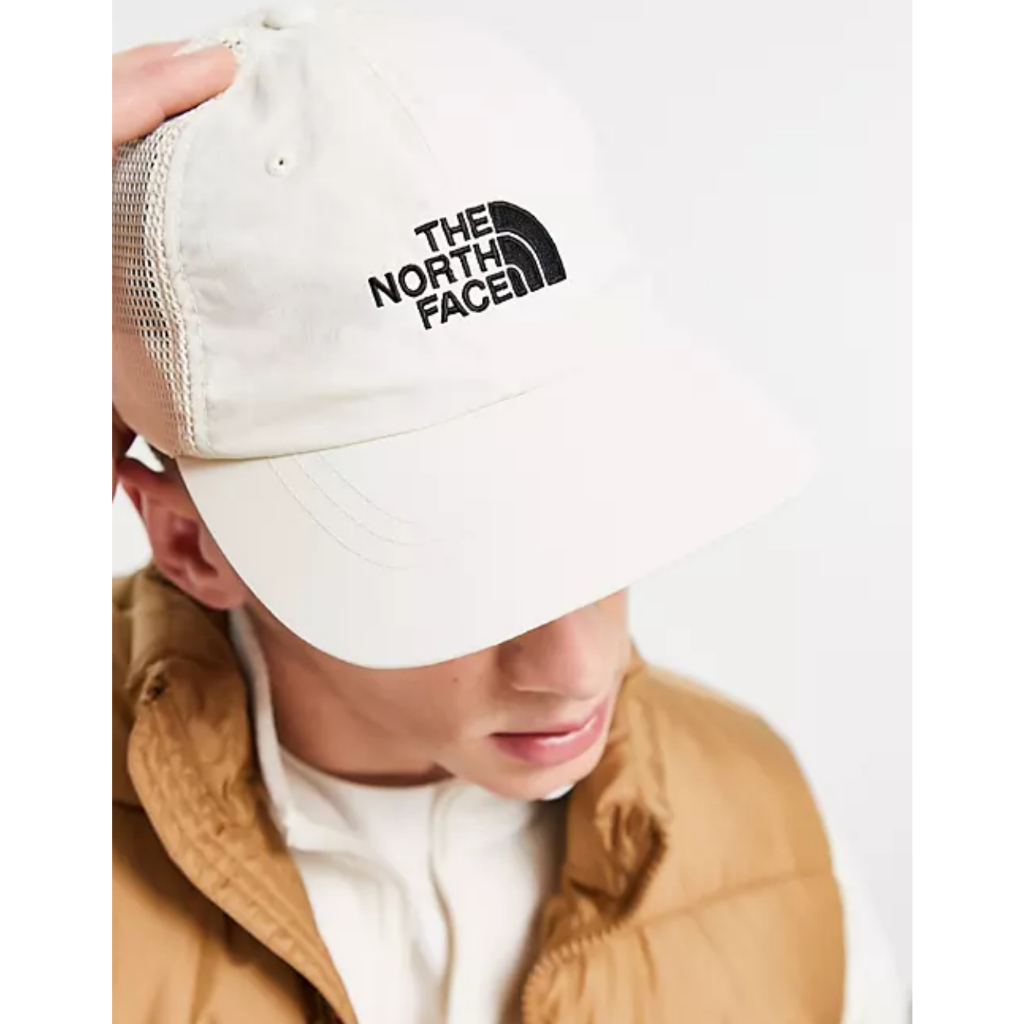The North Face Horizon Mesh Cap White Cream NF0A55IU11P Topi Original