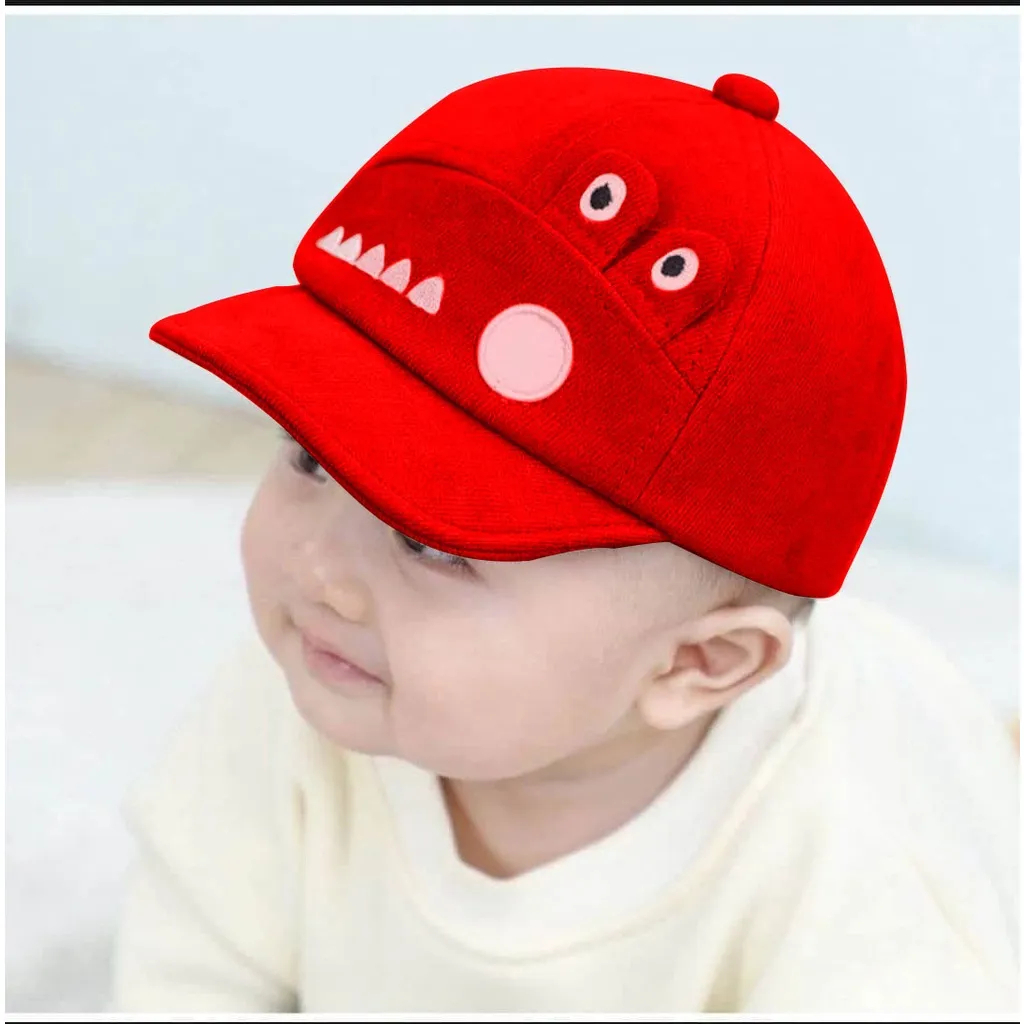 Topi Bayi Karakter Crocodile 0-2 Tahun Free Bordir Nama