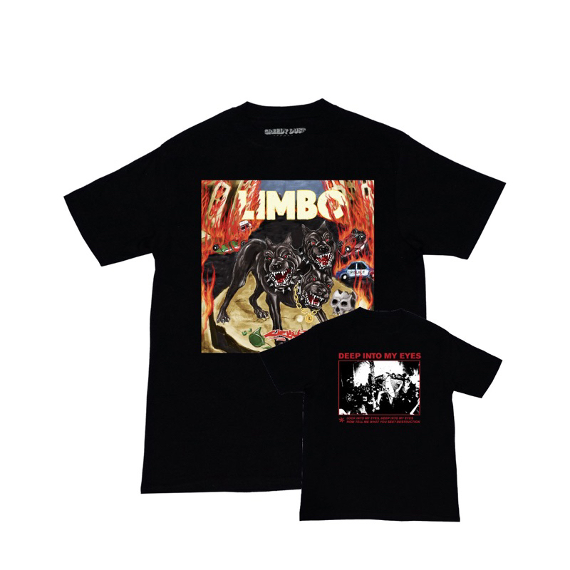 LIMBO CRUETLY BLACK TSHIRT GREEDY DUST