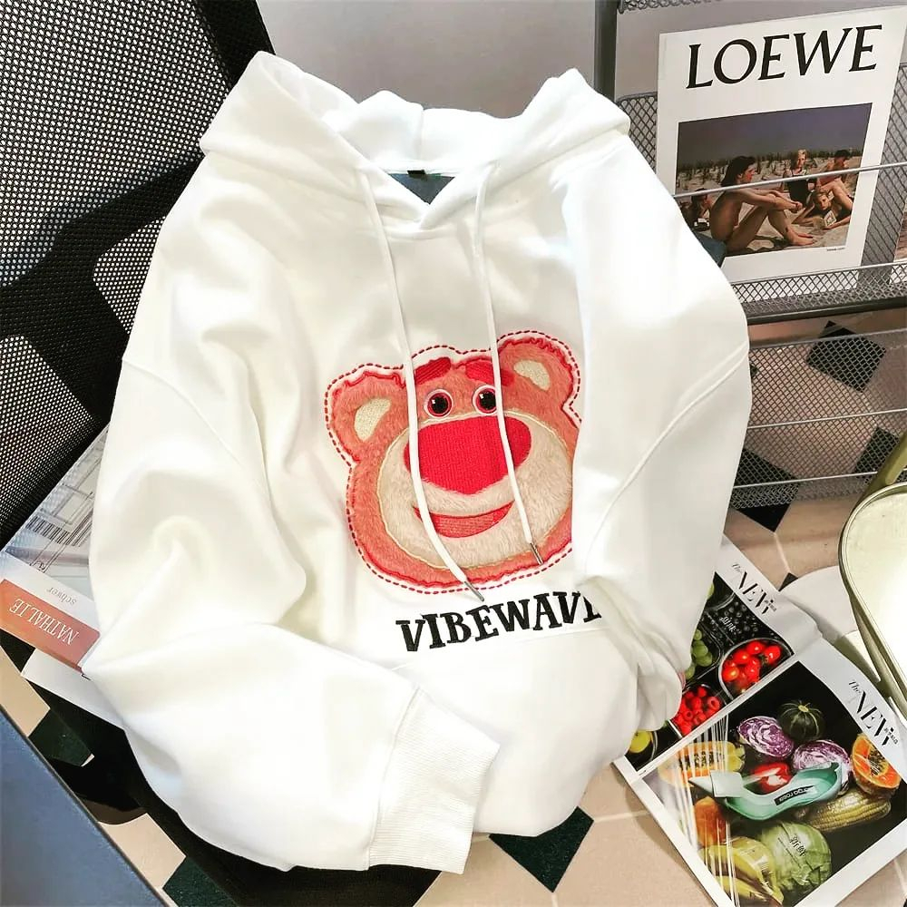 HOODIE WANITA VIBEWAWE BAHAN FLECCE LD 110 CM PB 65 CM HOODIE WANITA OVERSIZE TERBARU 2023 KEKINIAN SWEATER WANITA KOREAN STYLE