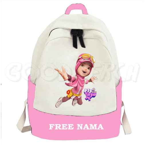 TAS RANSEL ANAK YAYA BOBOIBOY FLY WITH YAYA / TAS SEKOLAH ANAK SD TK PAUD