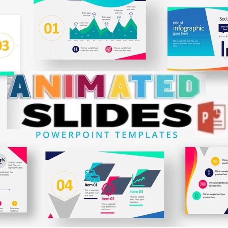 10,000 Slides Premium Latest Animated PowerPoint Template Animasi