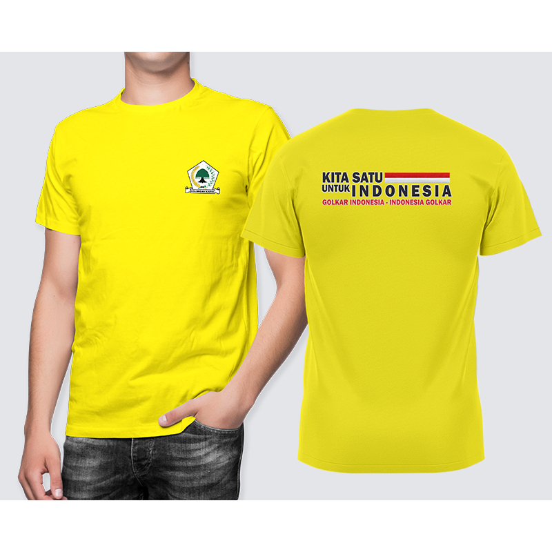 TS - Kaos Katun Partai Politik | Kaos Partai Golkar
