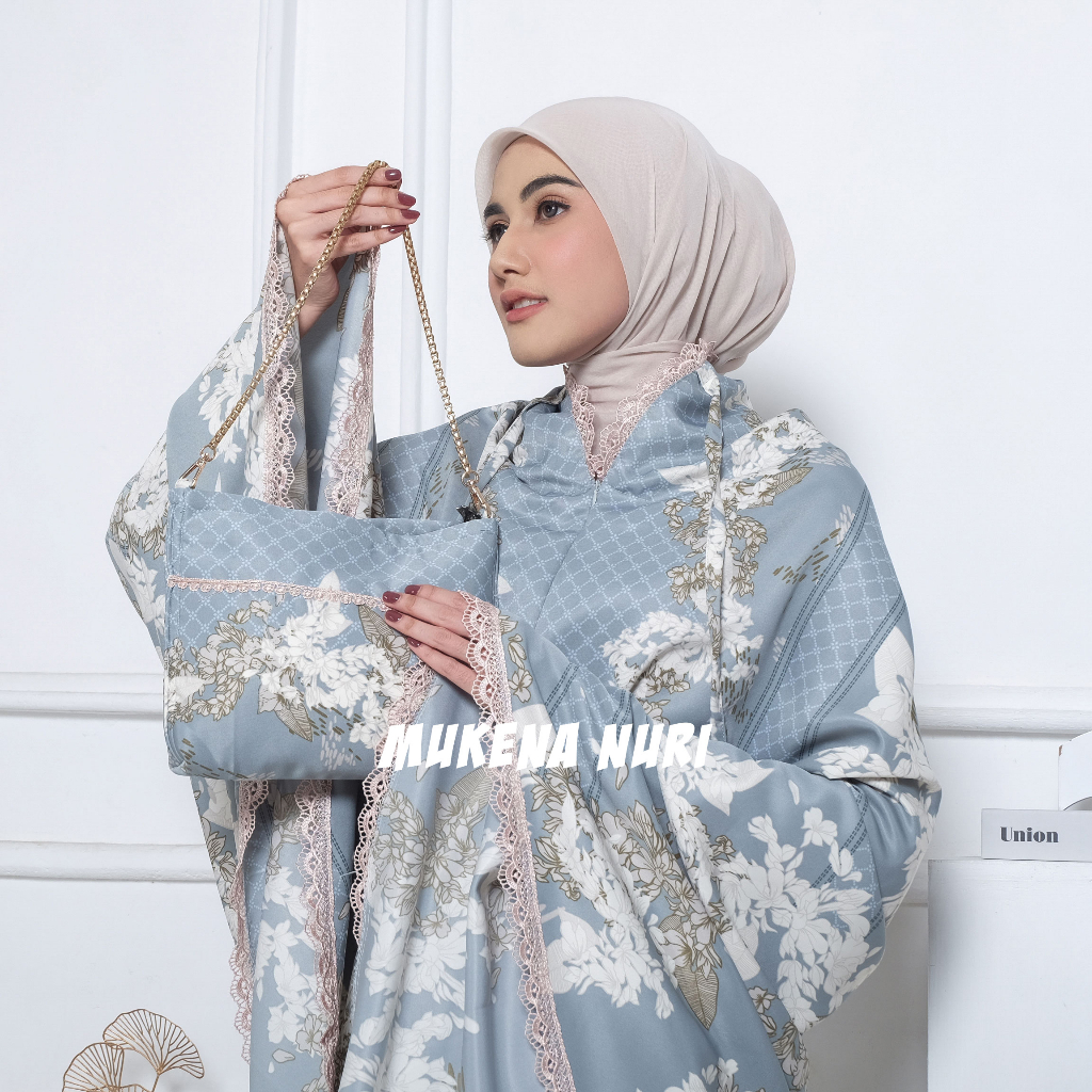 Mukena Maxmara Dewasa Luxury 2IN1 Printing Jennaira Jumbo