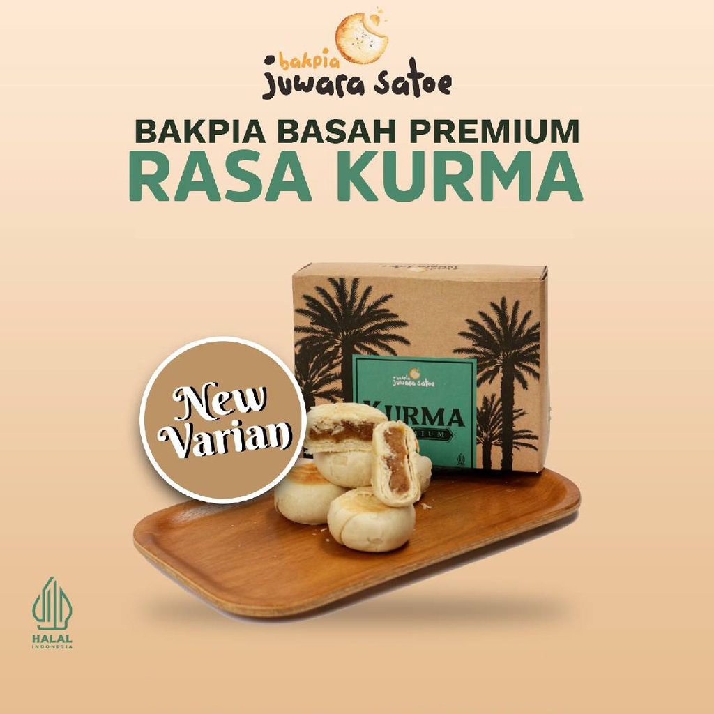 BAKPIA BASAH PREMIUM ISI 15 - JUWARA SATOE OLEH OLEH KHAS JOGJA