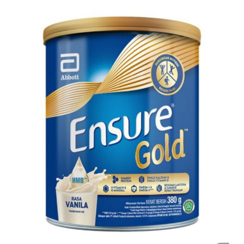 

ENSURE GOLD VANILLA NUTRISI DEWASA 380 g