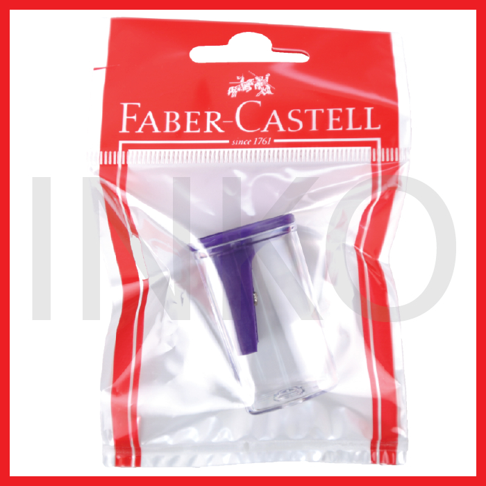 

FABER CASTELL SHARPENER 125LVN PURPLE POUCH