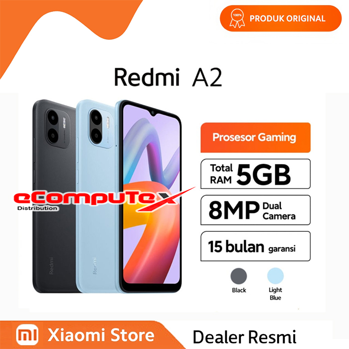 XIAOMI REDMI A2 SMARTPHONE RAM 3GB/32GB ORIGINAL GARANSI RESMI