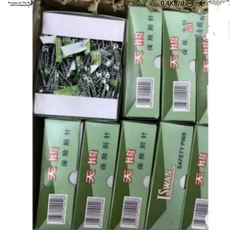 Peniti Hijab Kecil Sedang Besar Serbaguna Per Renteng