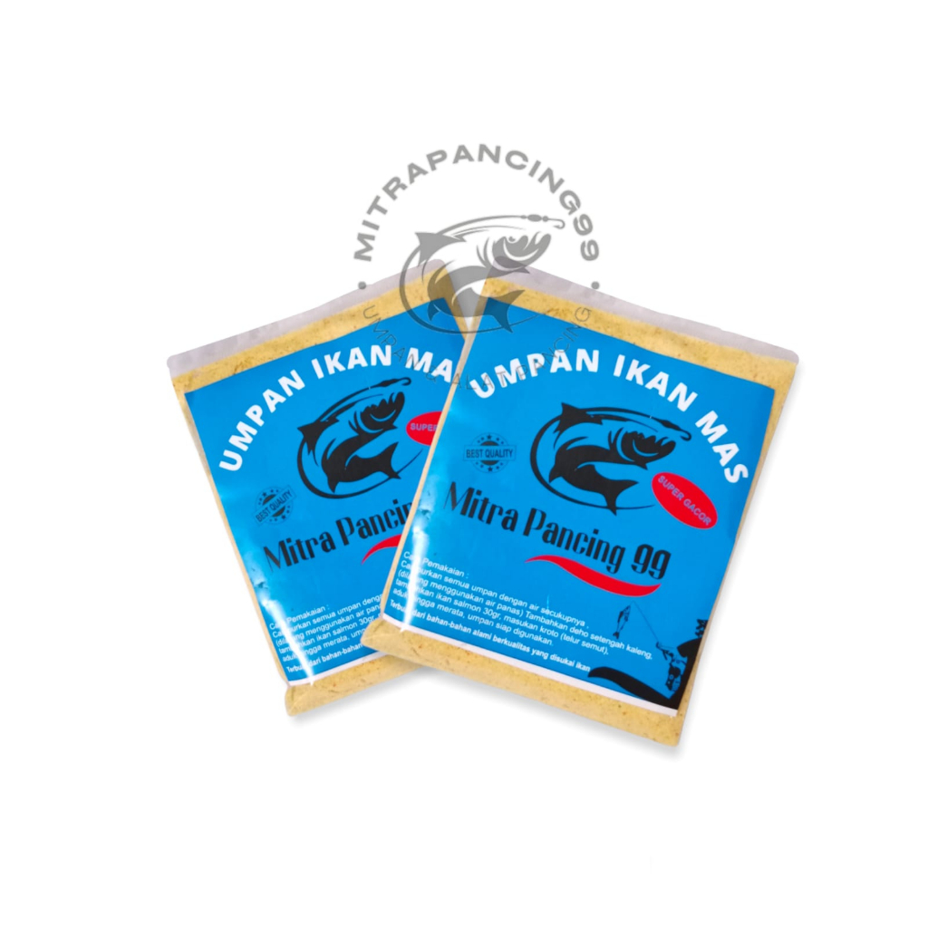 Umpan Ikan Mas Super Gacor MP 99 - Umpan siap pakai