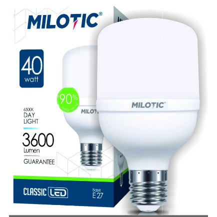 Lampu Bohlam Led 40 Watt Milotic