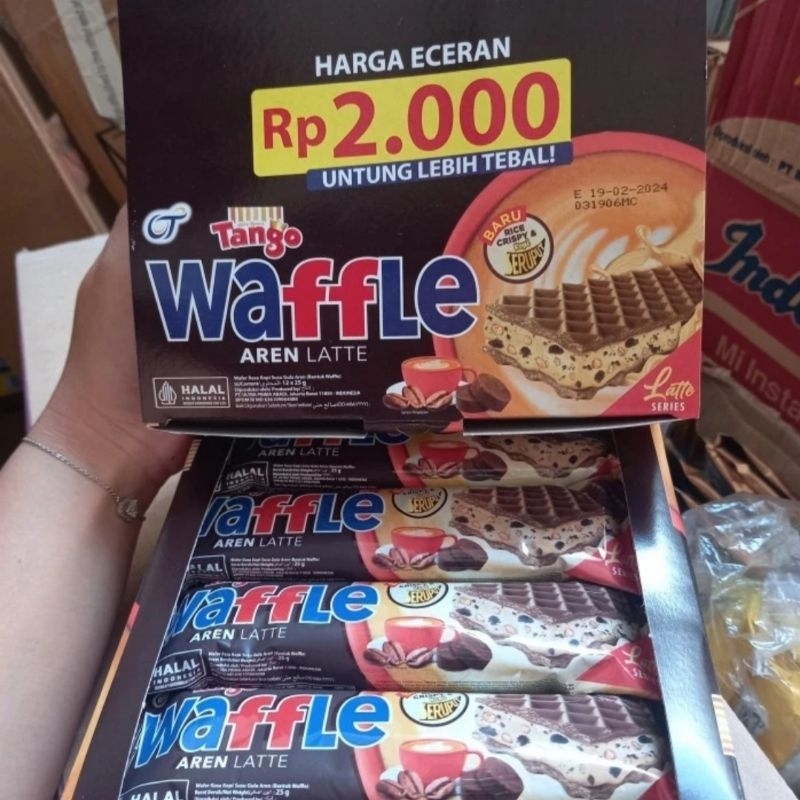 

Tango Waffle Aren Latte 1 box /12 pcs