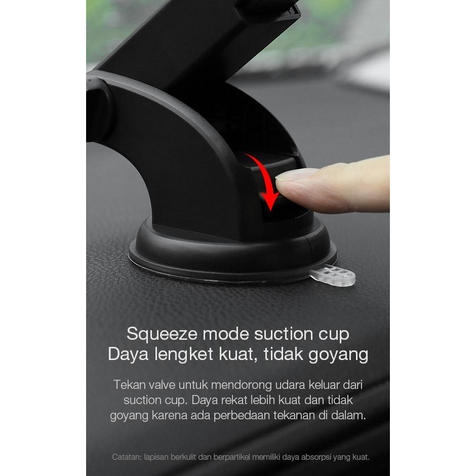 Universal Car Holder ROBOT RT-CH11S 360 Rotable For Smartphone Car Stand Holder