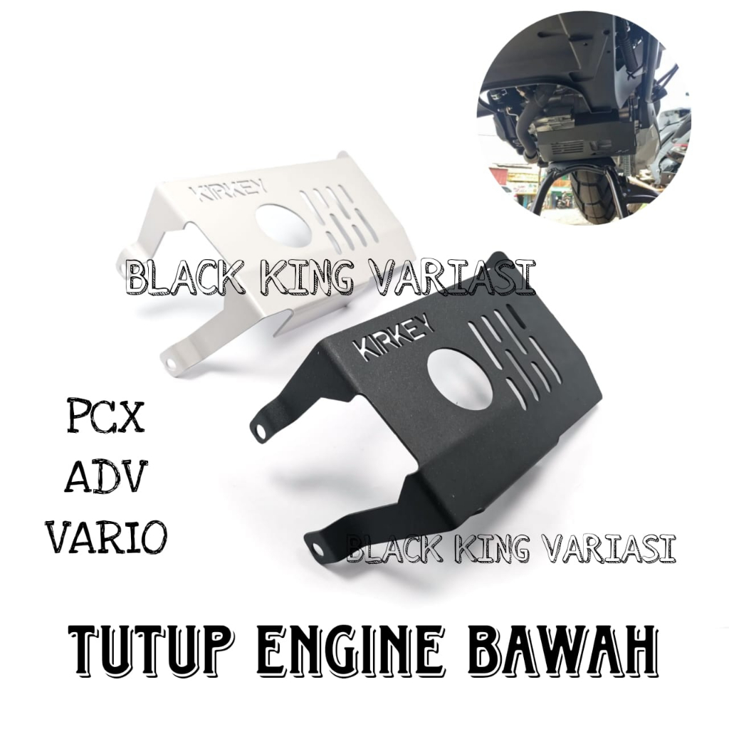 Cover Pelindung Mesin Vario 160 ADV 160 PCX 160 Cover Engine Vario 160 ADV 160 PCX 160 Tutup Engine Bawah Pelindung Bawah Mesin Vario