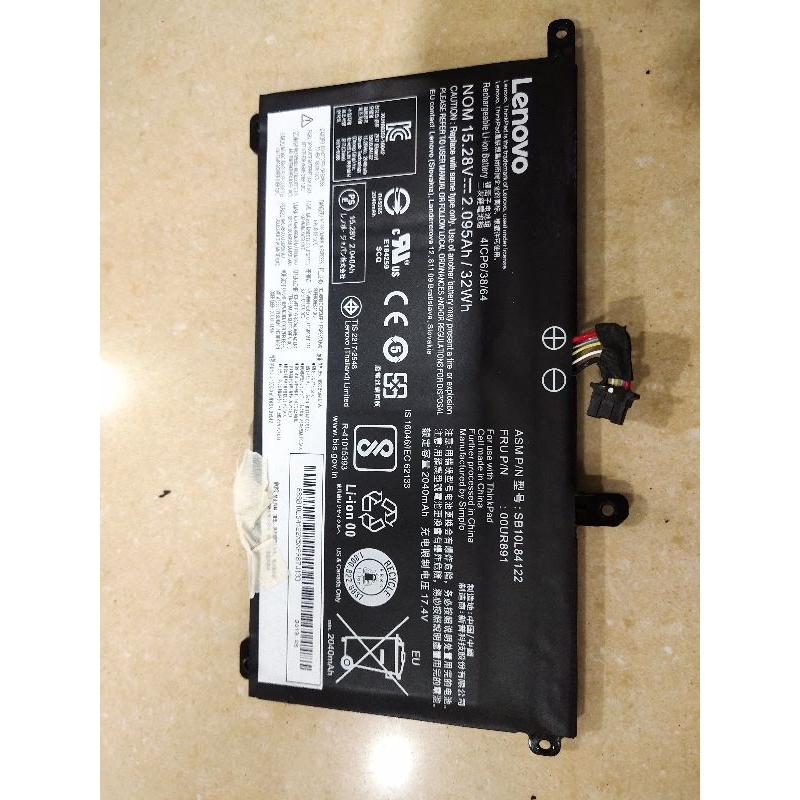 Baterai Internal Laptop Lenovo Thinkpad T580