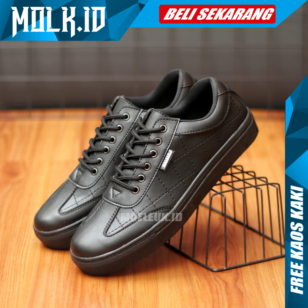 MOLK Sepatu Formal Pria Casual Kerja Kantor Original Trendy