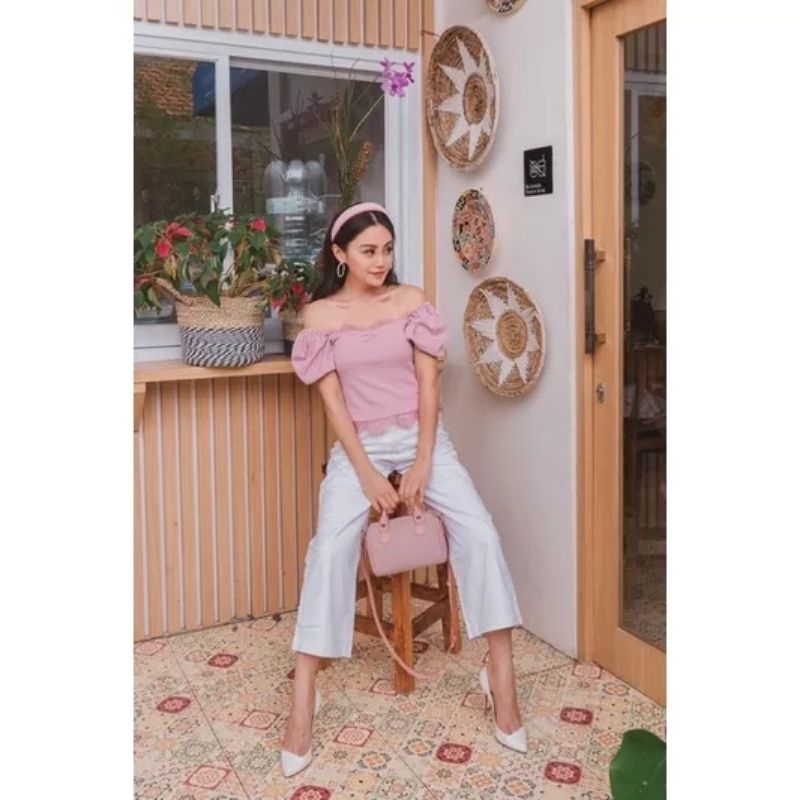 preloved Alice top Bybea x Sny the label