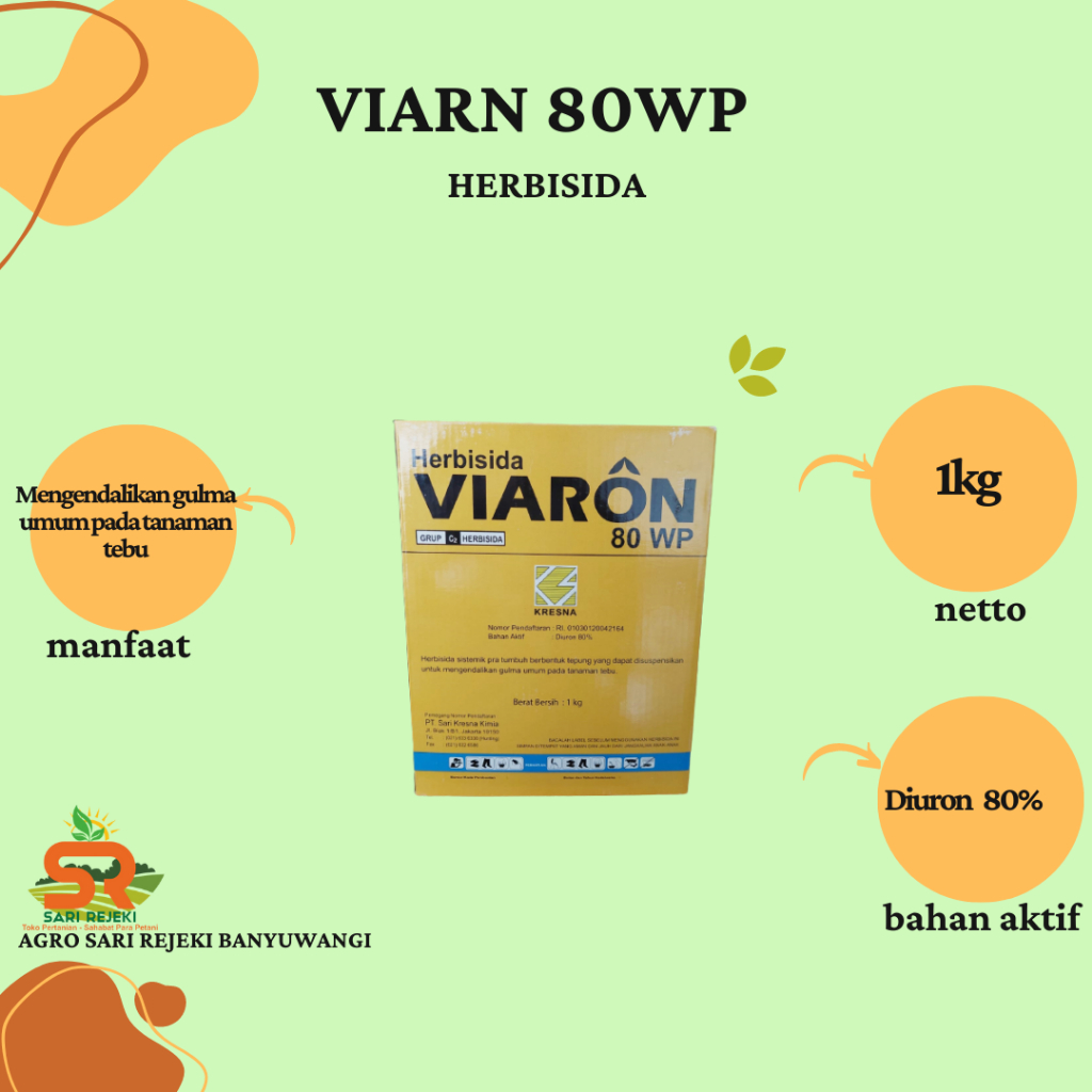 VIARON 80WP 1KG HERBISIDA