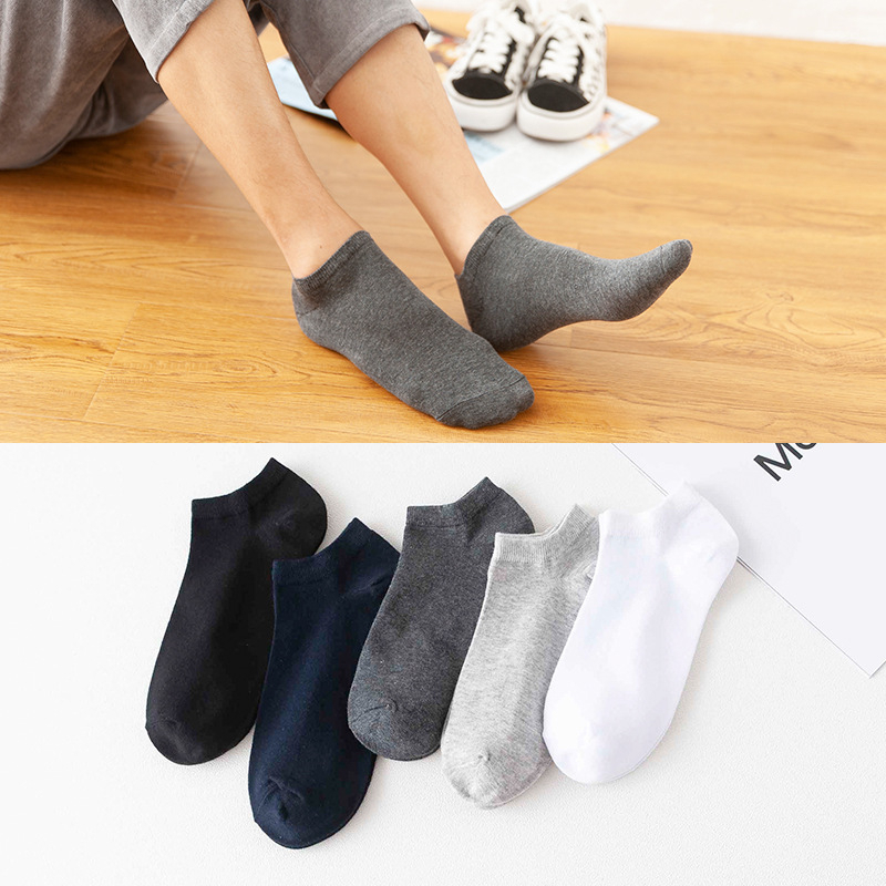 Kaos Kaki Pria Wanita Unisex Motif Polos Pendek Ankle Socks Dibawah Mata Kaki KaosKaki Office KK23 CYS