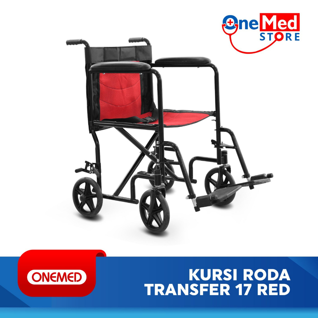 Kursi Roda Transfer 17 Merah Onemed OJ